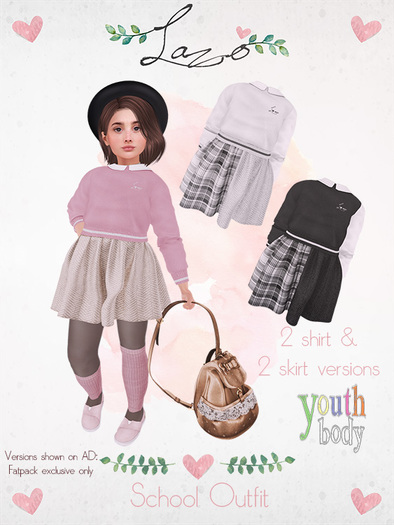~Lazo - School Outfit - FATPACK