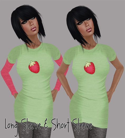 T Junction -Green - Strawberry Dress