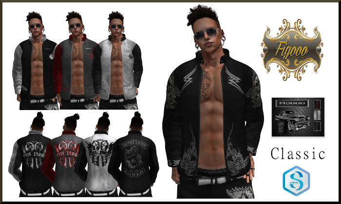 - Jacket bikers -Classic -[SIGNATURE]