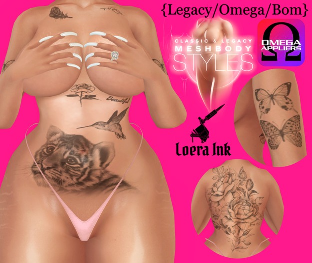 {Loera Ink} Nature tat