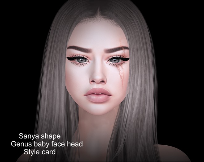 Diamond. Bento Shape Sanya ( Genus Baby Face Head)