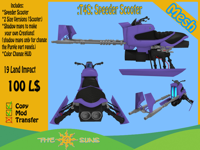 :T4S: Speeder Scooter