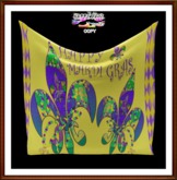 Mardi Gras - Wall Hanging 6