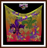 Mardi Gras - Wall Hanging 5