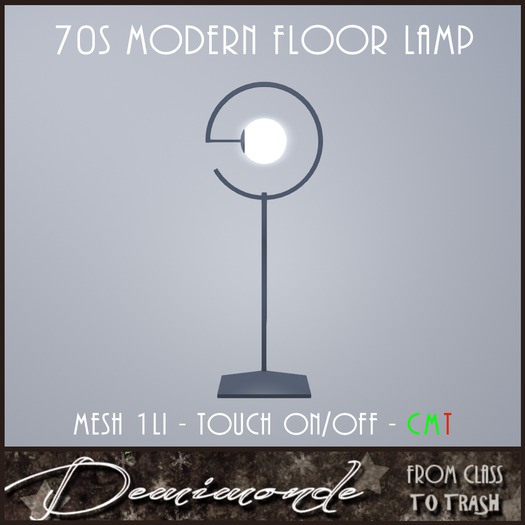[CYN] 70s Modern Floor Lamp