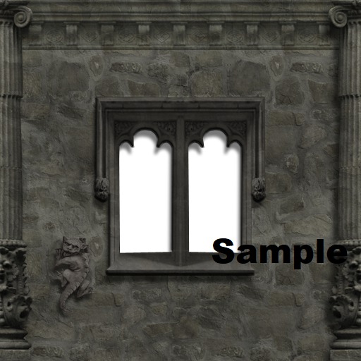 Gothic Gargoyle Wall Texture CM