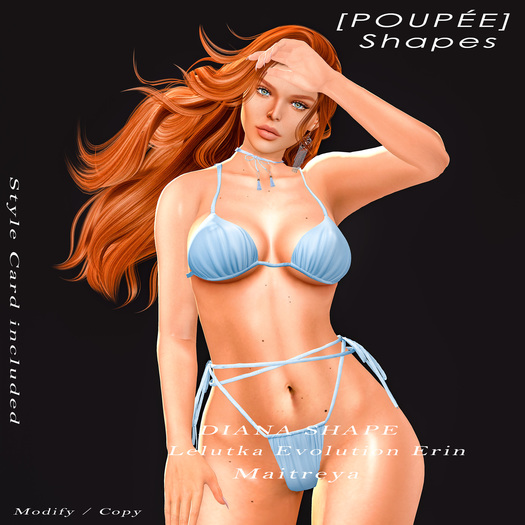 [POUPEE ] SHAPE DIANA LELUTKA ERIN