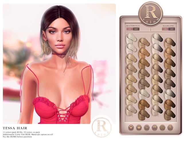 RAMA.SALON - Tessa Hair 'Blondes Colorant'