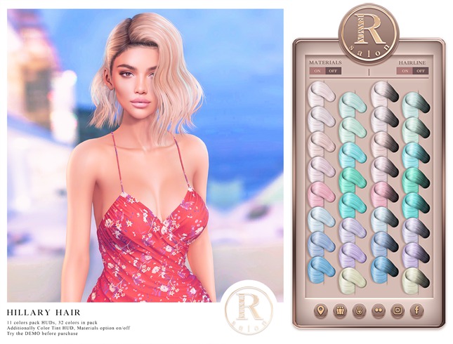 RAMA.SALON - Hillary Hair 'Pastels Colorant'