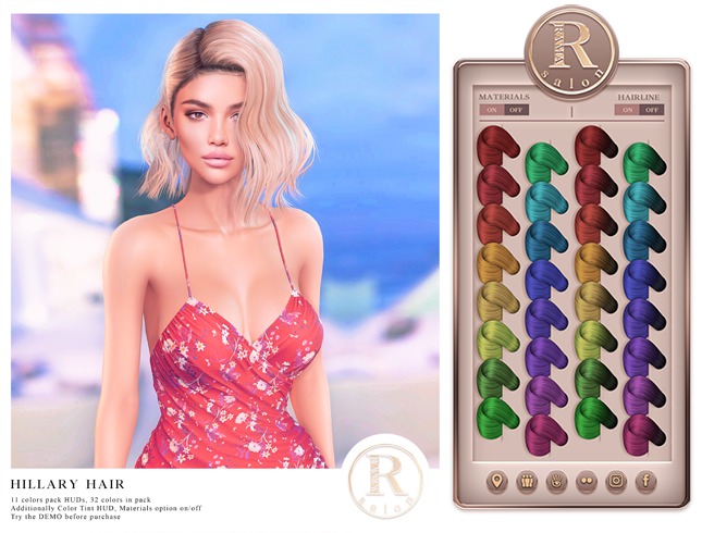 RAMA.SALON - Hillary Hair 'Colores'