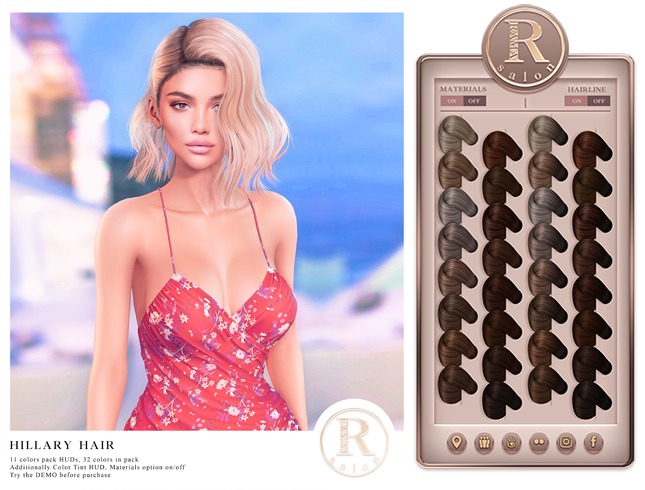 RAMA.SALON - Hillary Hair 'Brunettes Colorant'