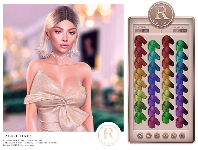 RAMA.SALON - Jackie Hair 'Colores'