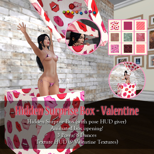 iCandy - Hidden Surprise Box - Valentine *Animated!