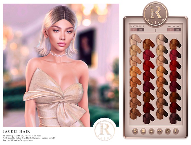 RAMA.SALON - Jackie Hair 'Gingers Colorant'