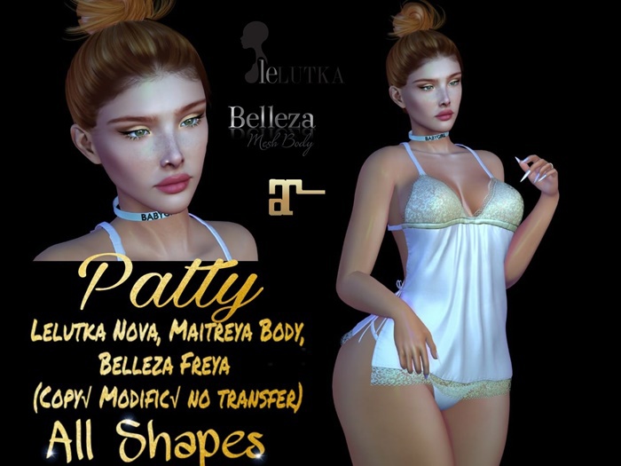 Shape [All Shapes] Patty Lelutka Nova, BellezaF / Maitreya Lara
