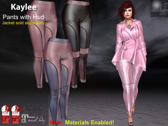 Kaylee Pants PINK Unpack hud  [ADD/WEAR]