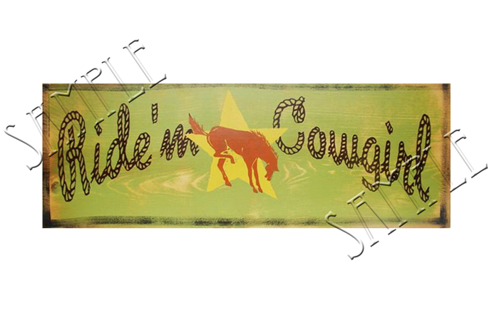 Ride'm Cowgirl!