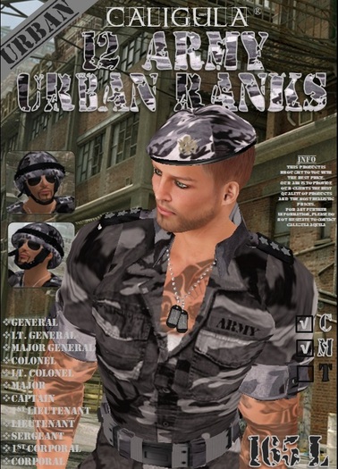 12 ARMY URBAN RANKS