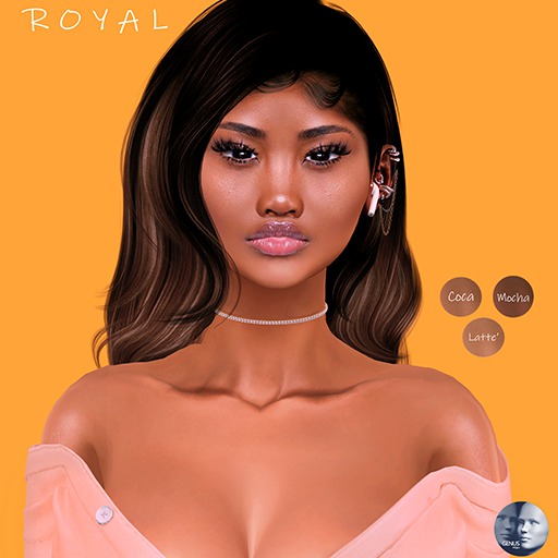 !N- Royal Coca Skin