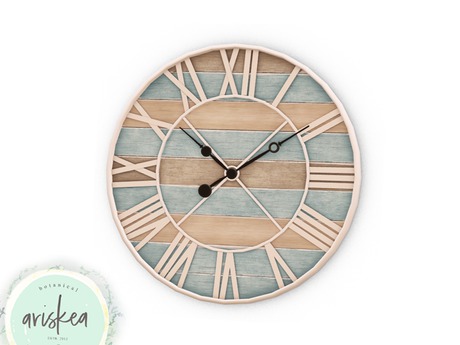 Second Life Marketplace - Ariskea[Abaca] Clock Decor