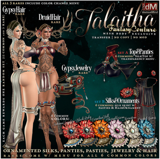 !dM Talaitha **BLACK RUBY** (BOX #2B LARA)