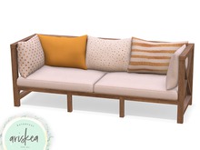 Ariskea[Tahoe] Couch Gold Pattern