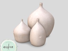 Ariskea[Tahoe] Ceramic Vases