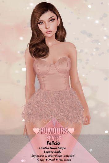 [RUMOURS] FELICIA SHAPE LELUTKA NOVA