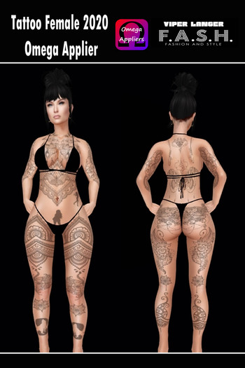 F.A.S.H VIPER Tattoo Female 2020 Omega Applier