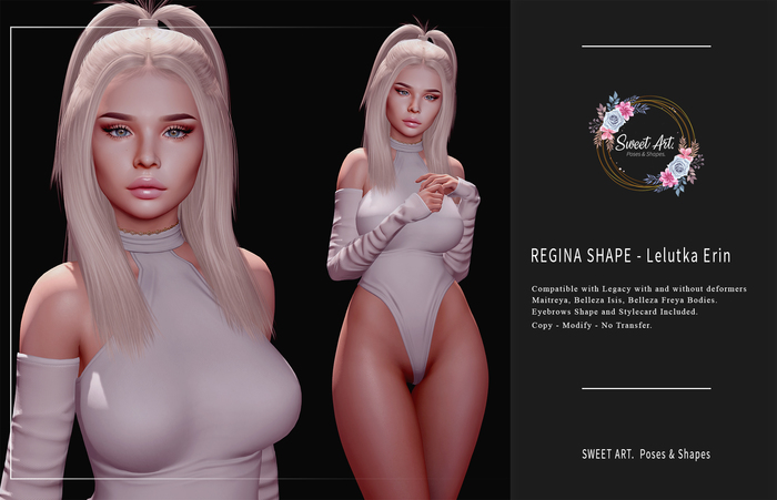 - Sweet Art - Regina Shape / Lelutka Erin