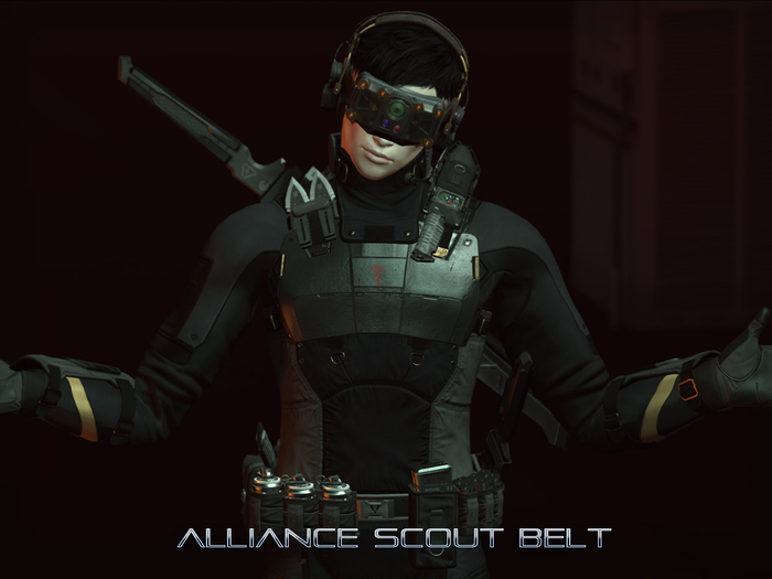 [P.0.E] - Alliance Scout Belt + Accessories (Demo) (1.5)