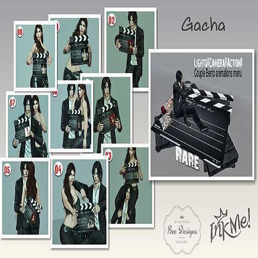 Bee designs/Inkme Lights,Camera Action! Gacha  3