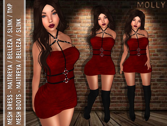 [Fashion Factory] Molly - Red