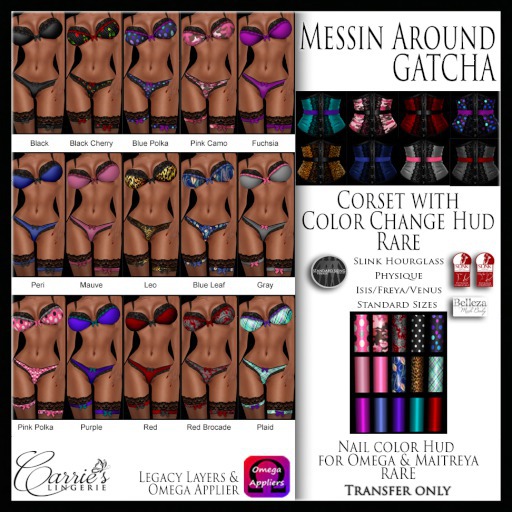 CB~Messin Around Pink Polka