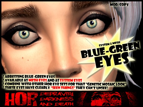 Second Life Marketplace - Blue-Green Eyes