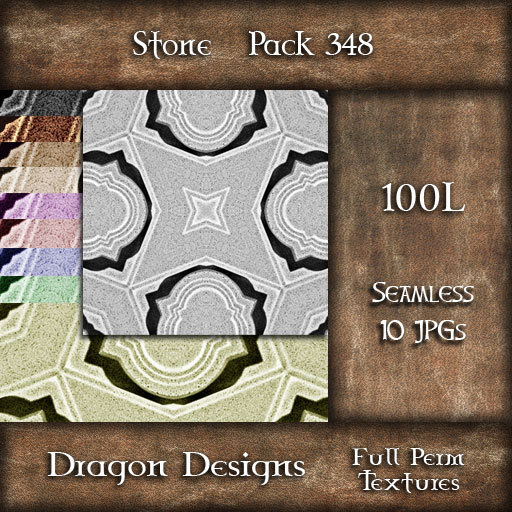Dragon Designs Stone # 348 - Full Perm Original Textures
