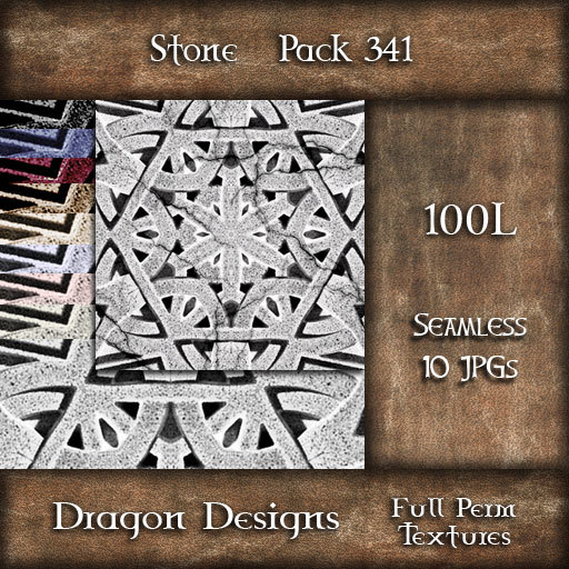 Dragon Designs Stone # 341 - Full Perm Original Textures