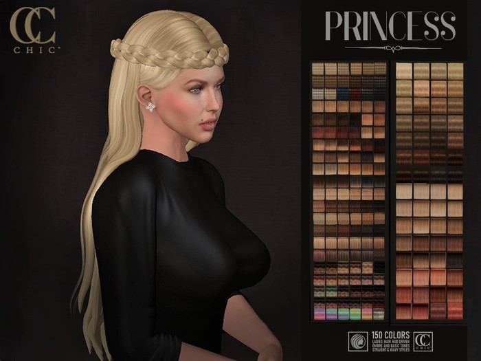 [CHIC] PRINCESS HAIR