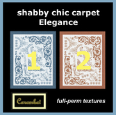 Shabby chic carpet Elegance - textures