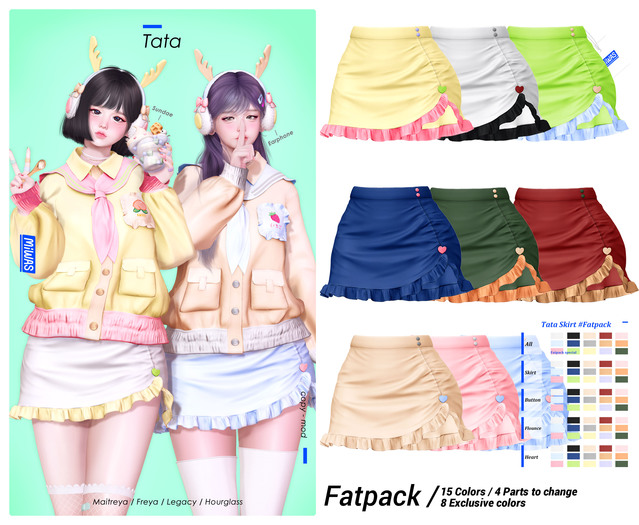 MIWAS / Tata Skirt #FATPACK