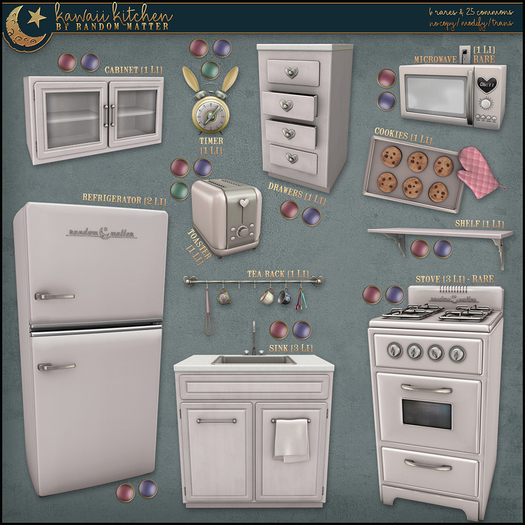 .random.Matter. - Kawaii Kitchen - Toaster [Rose] 1
