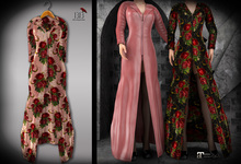 (*<*) 1313 Trenched Coat - Rose Pink