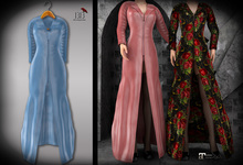 (*<*) 1313 Trenched Coat - Ice Blue