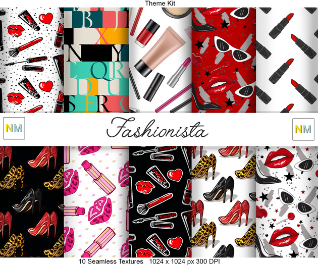 Fashionista Pop Art