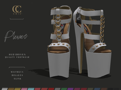 pleaser platform sandals