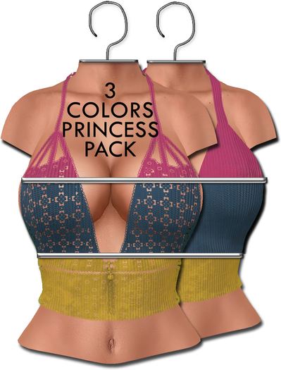 [[ Masoom ]] Tiana Top PRINCESS PACK -Legacy, Lara, Hourglass & Freya-