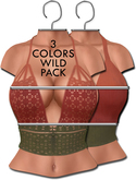 [[ Masoom ]] Tiana Top WILD PACK -Legacy, Lara, Hourglass & Freya-
