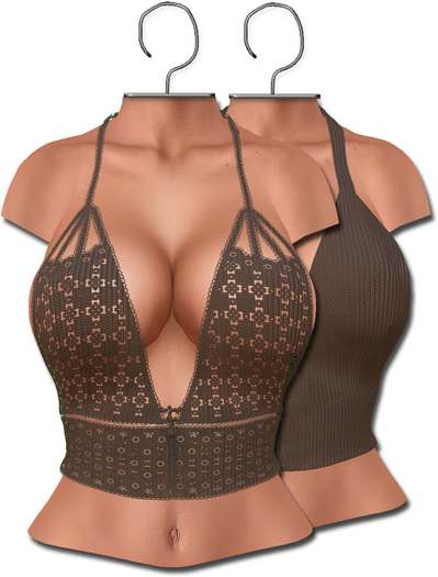 [[ Masoom ]] Tiana Top Brown -Legacy, Lara, Hourglass & Freya-