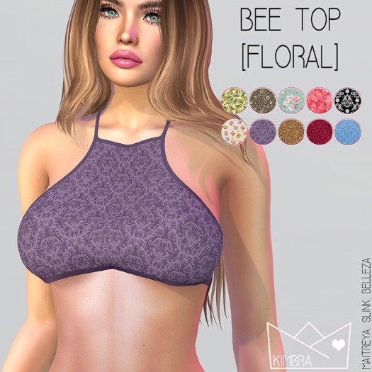 .KIMBRA. - BEE TOP [FLORAL]