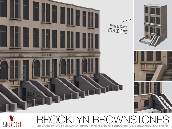 [Bad Unicorn] Brooklyn Brownstones FATPACK (WEAR TO UNBOX!!)